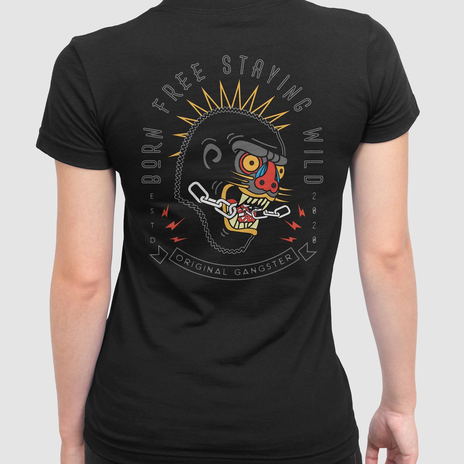 Women's Back Print T-shirts