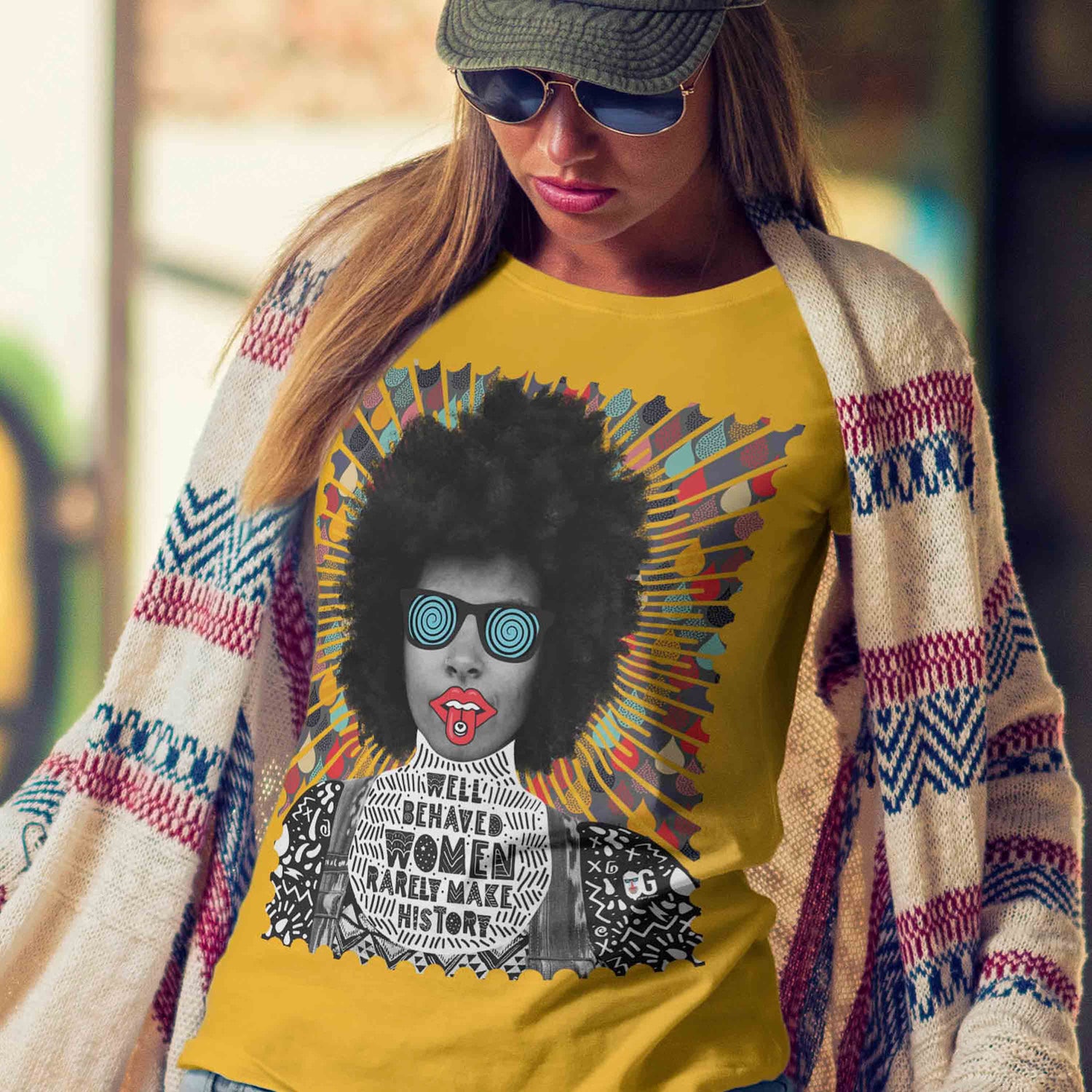 Women's Front Print T-shirts