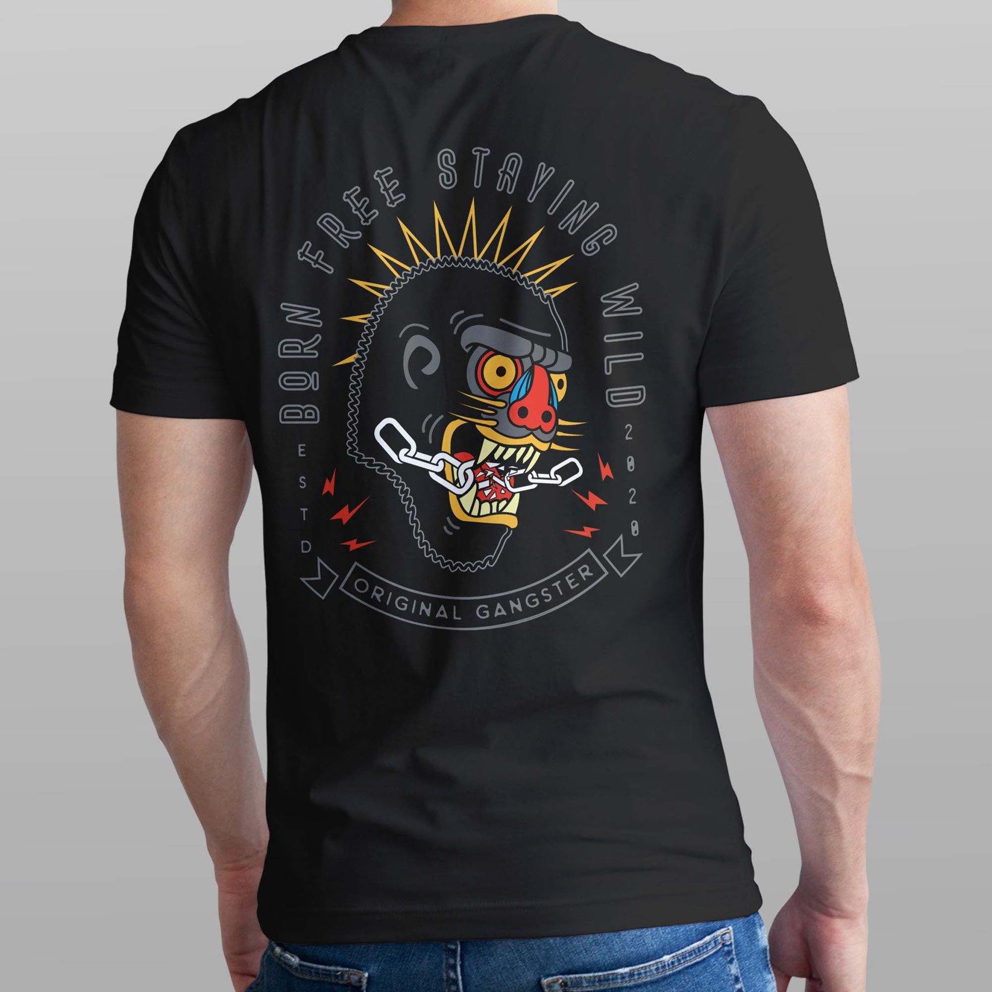 men's t shirts with back print
