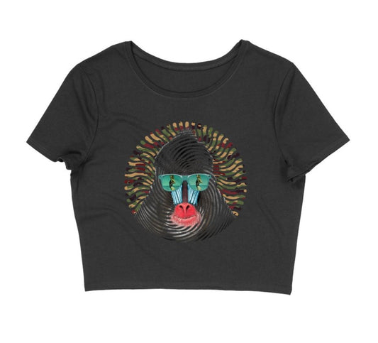 Monkey Love Women's Crop Top