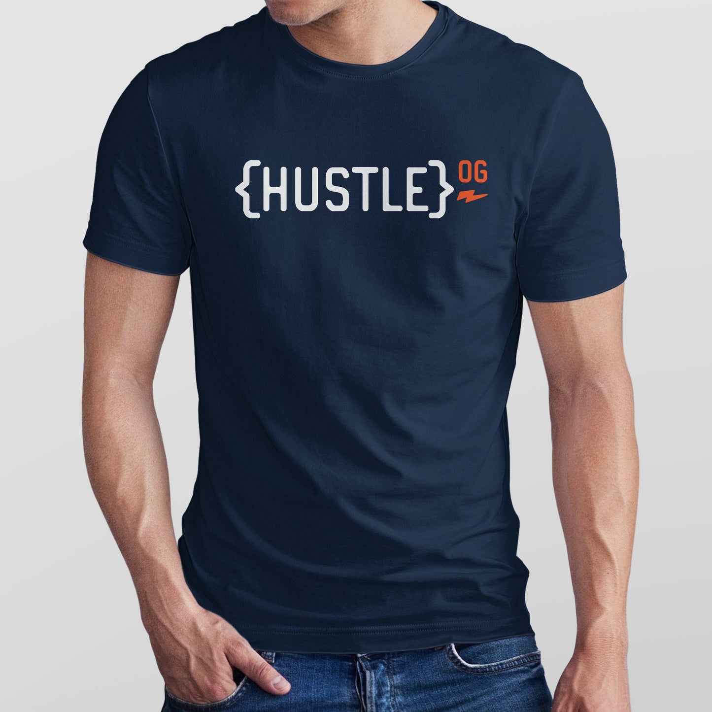 Hustle to the power of OG Men's T-shirt