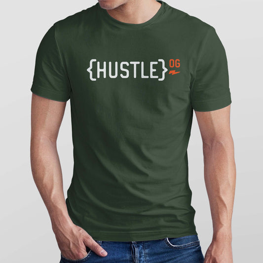 Hustle to the power of OG Men's T-shirt