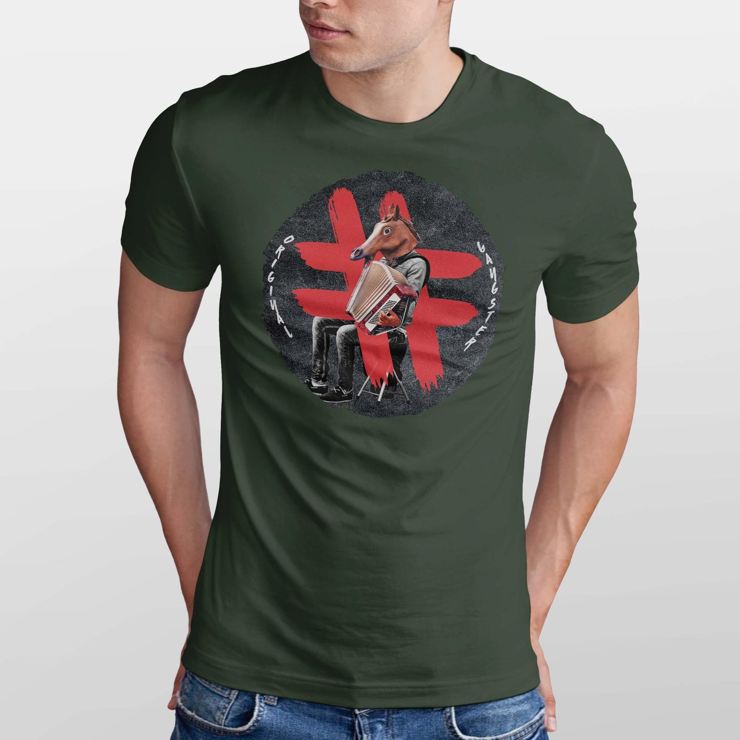 #Horsing Around Men's T-shirt - oglife.in