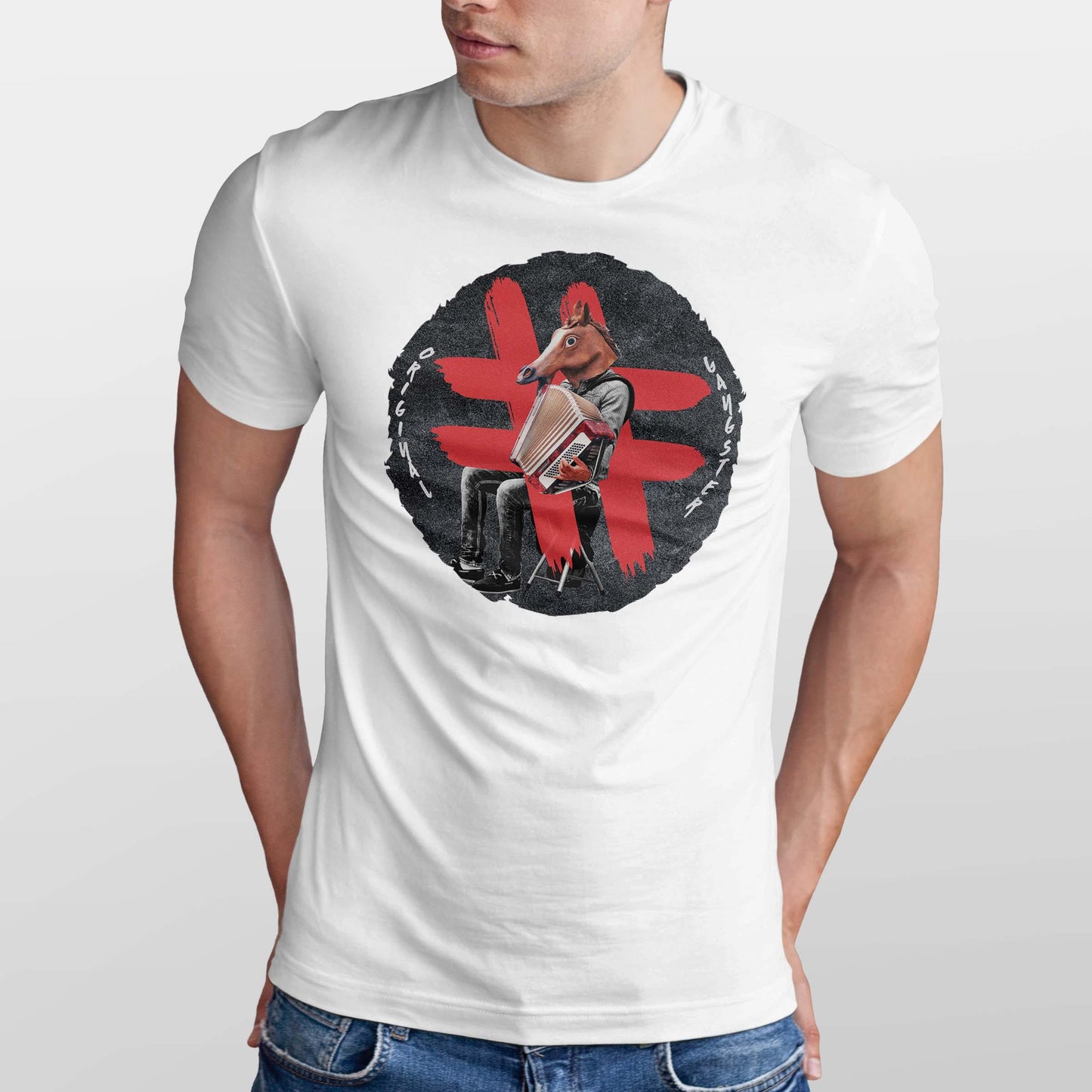#Horsing Around Men's T-shirt - oglife.in