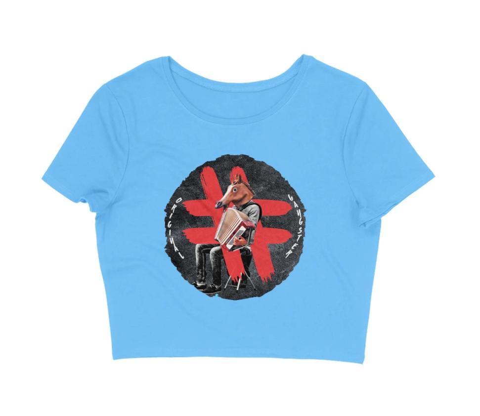 #Horsing Around Women's Crop Top - oglife.in