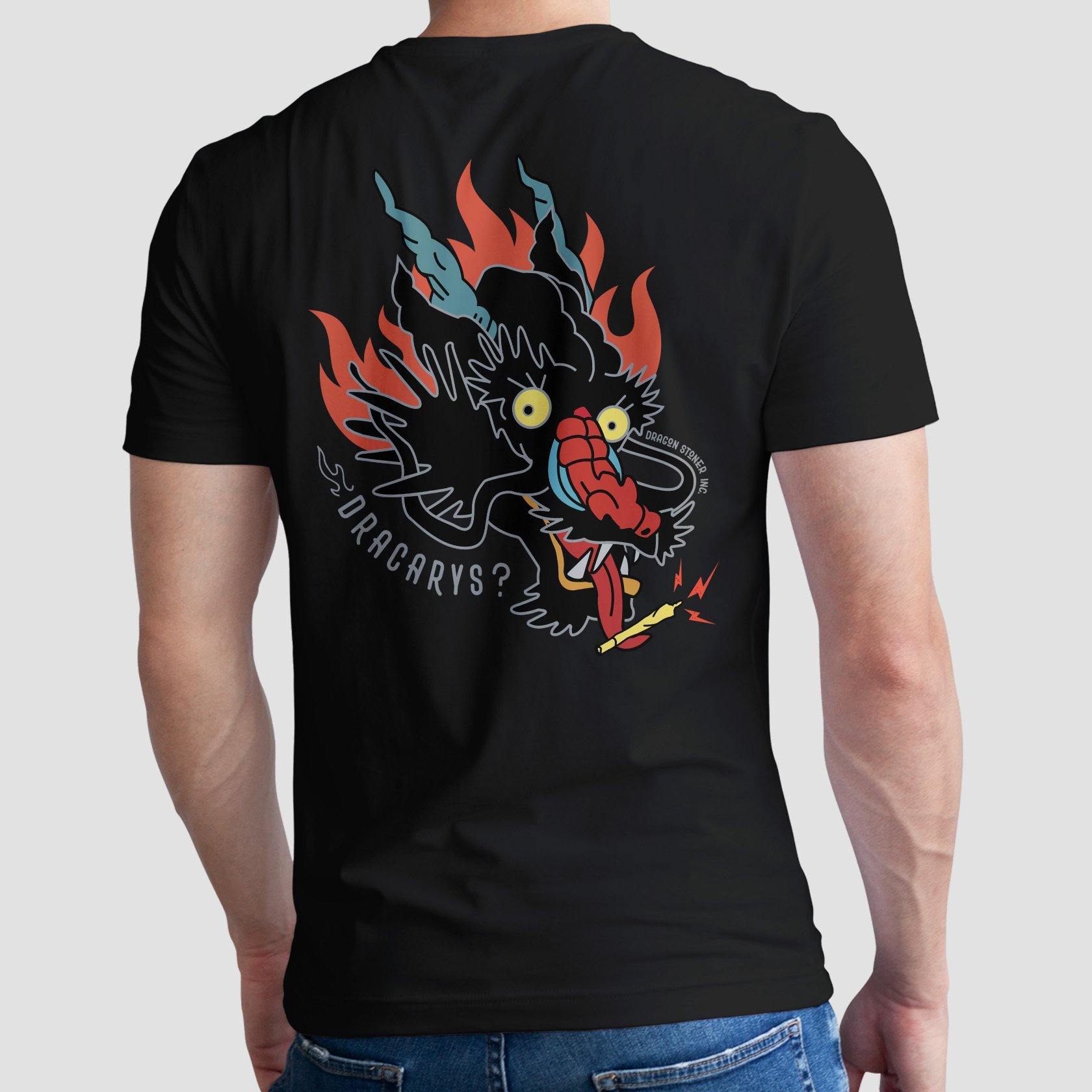 Dracarys? Men's Back Print T-shirt - oglife.in