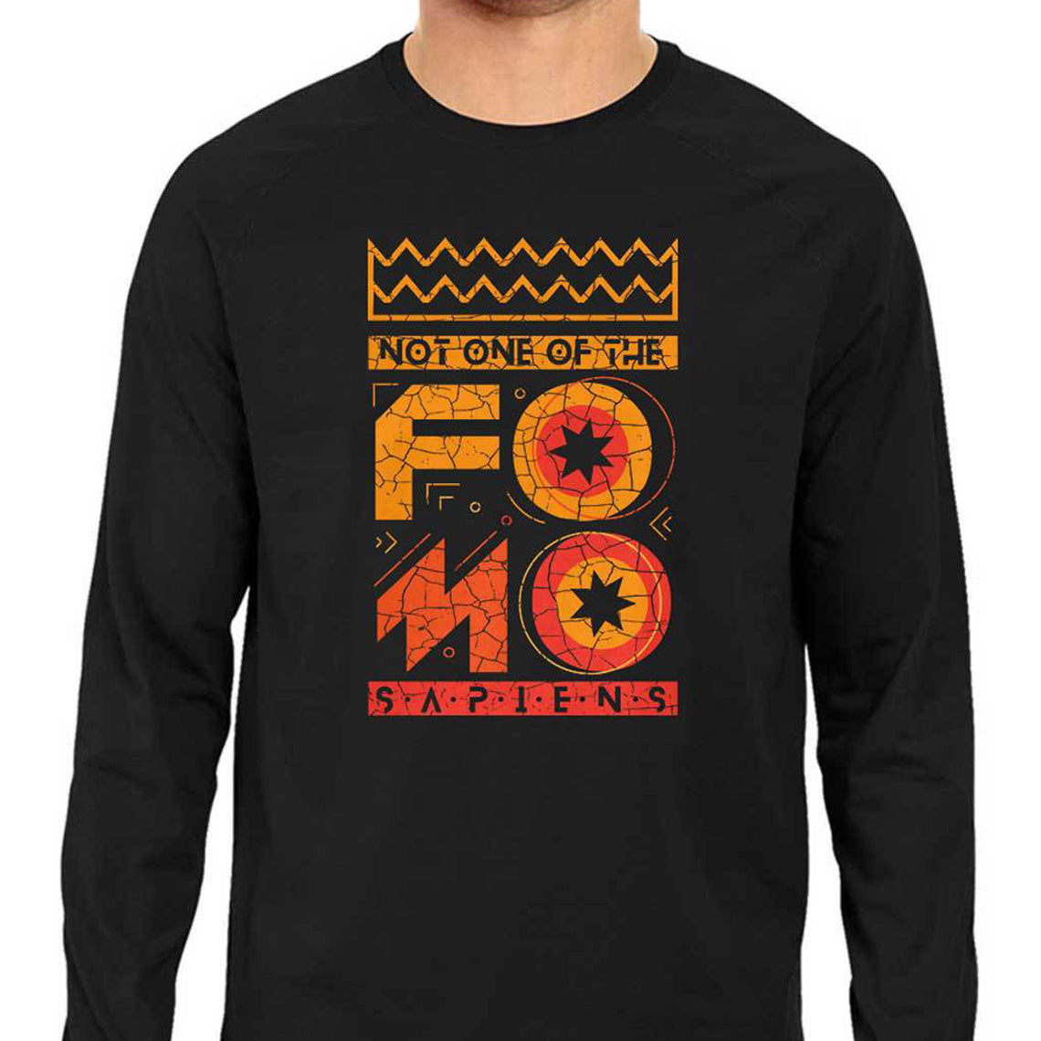 Not One Of The Fomo Sapiens! Men's Long Sleeve T-shirt