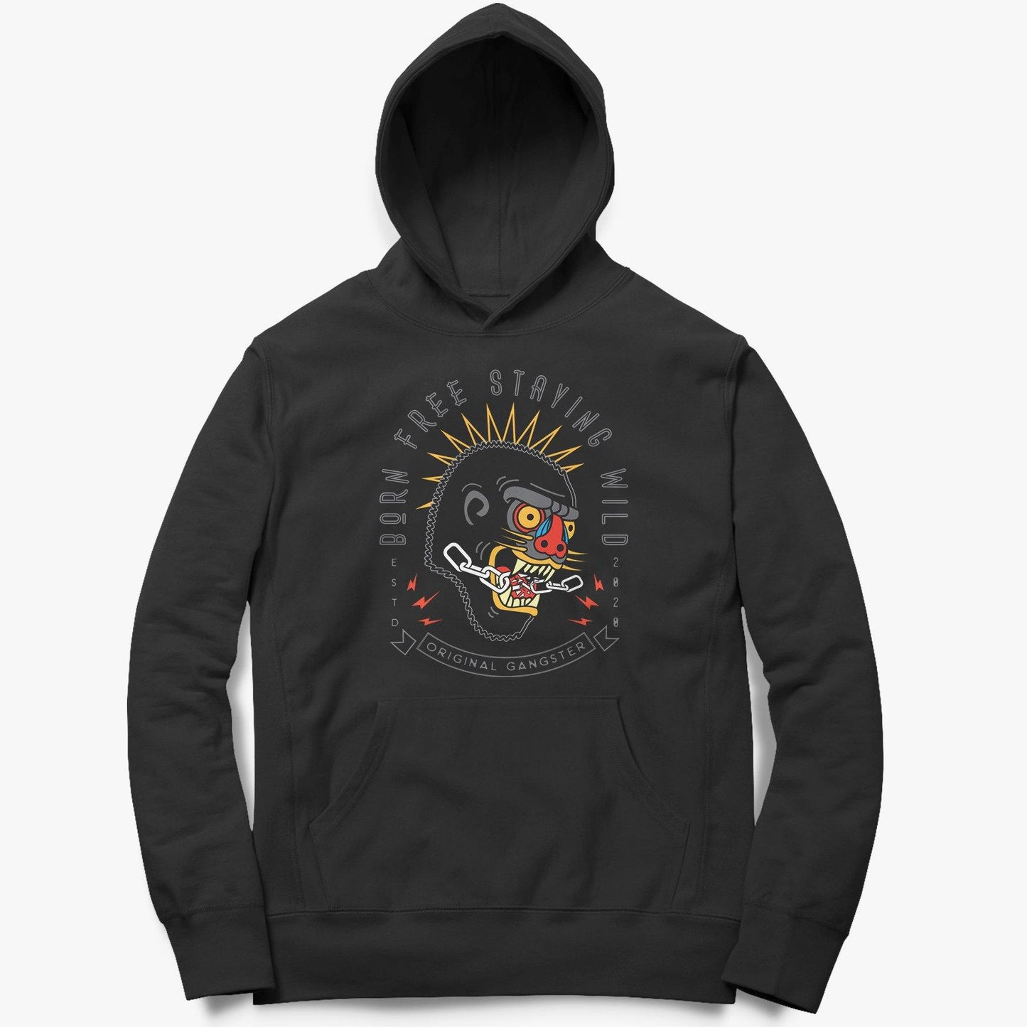 Born Free Staying Wild Unisex Hoodie - oglife.in