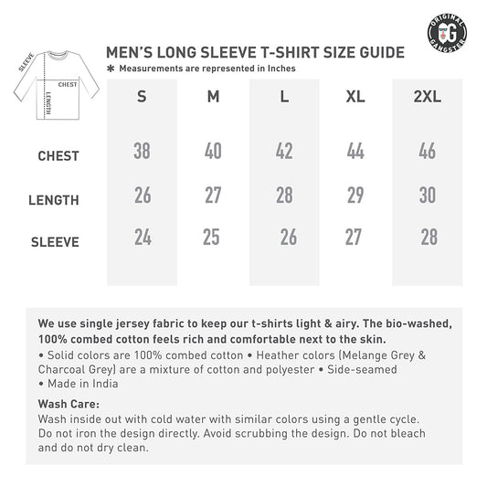 Bhassad! Men's Long Sleeve T-shirt