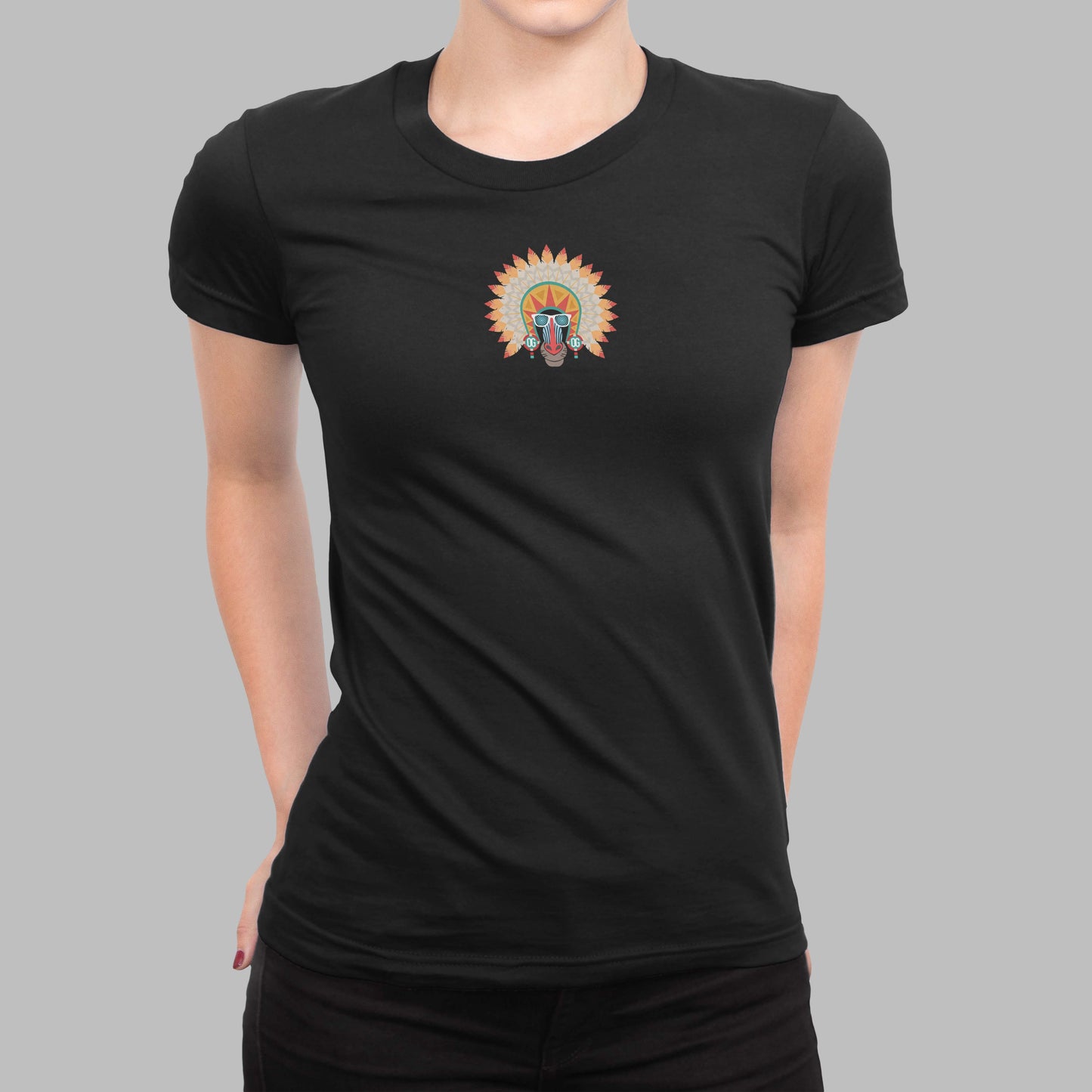 OG Tribe Women's Back Print T-shirt