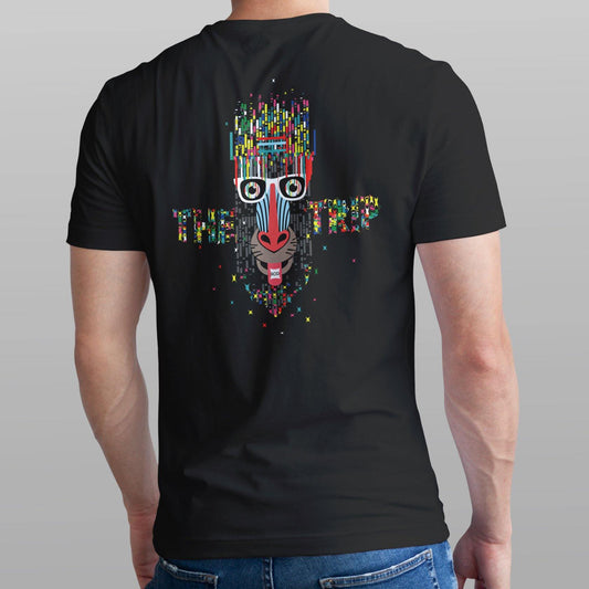 The Acid Trip Men's Back Print T-shirt - oglife.in