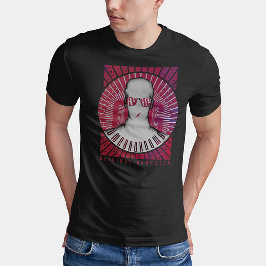 Hip Hop Underground Men's T-shirt (Magenta) - oglife.in