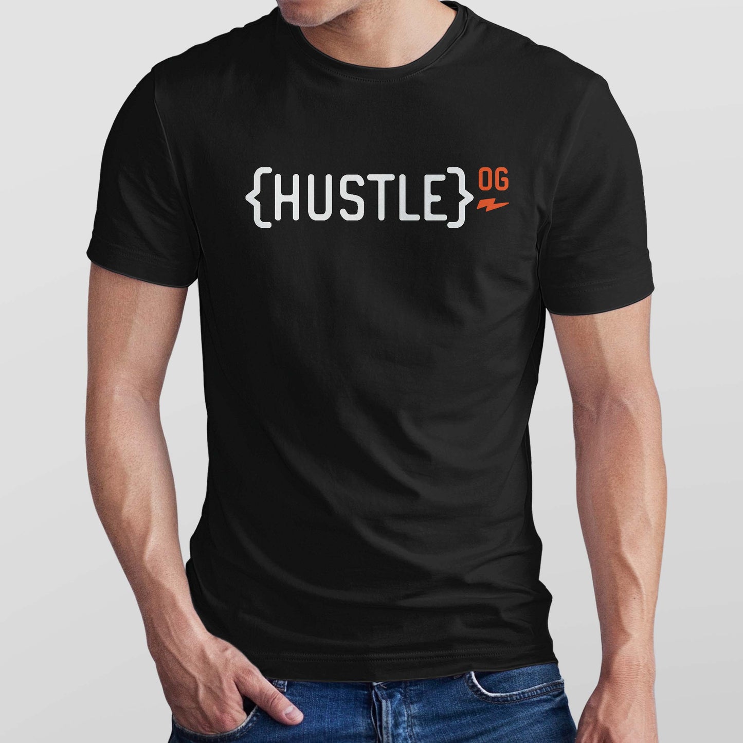 Hustle to the power of OG Men's T-shirt
