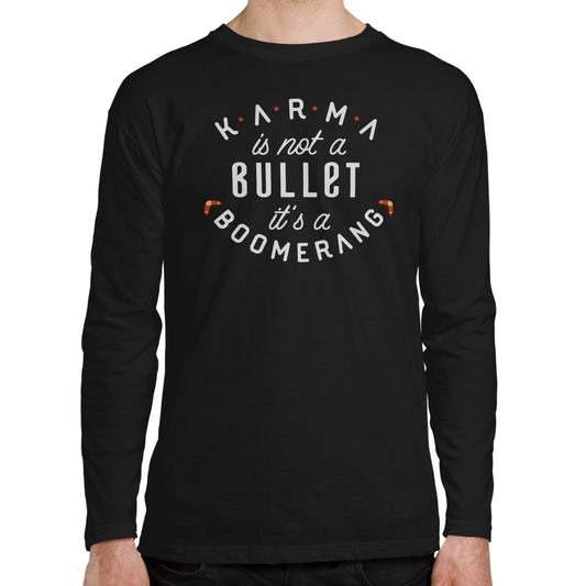 Karma Men's Long Sleeve T-shirt