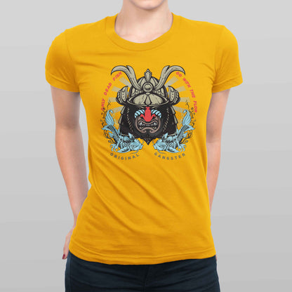 Only Dead Fish Go With The Flow- Ninja OG Women's T-shirt