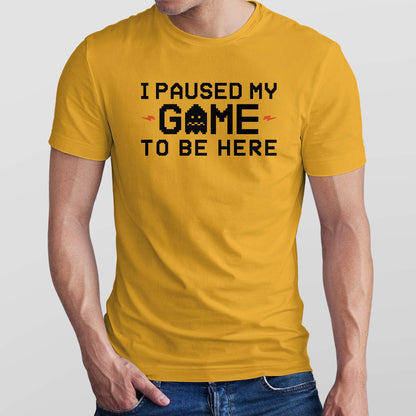 I Paused My Game Men's T-shirt