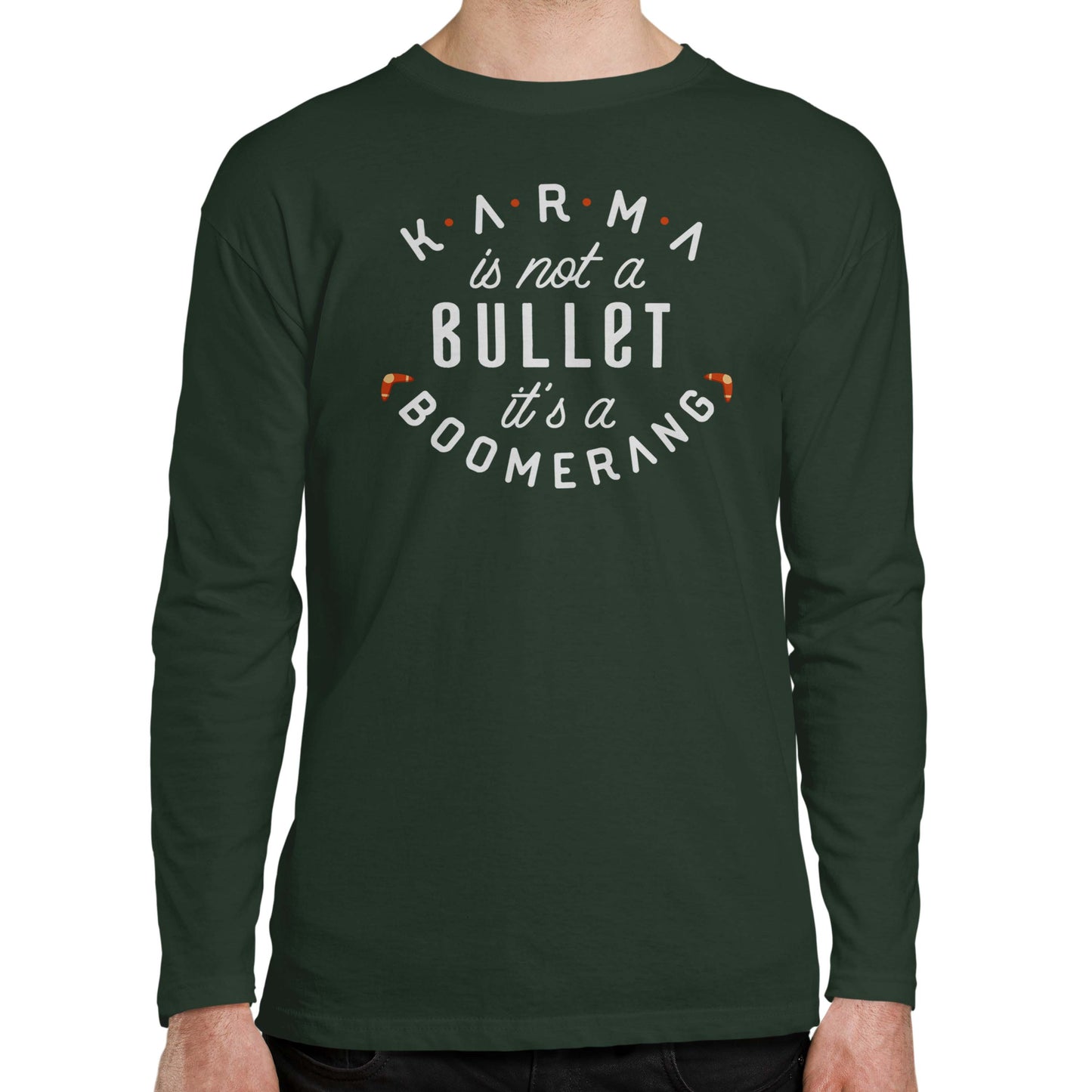 Karma Men's Long Sleeve T-shirt