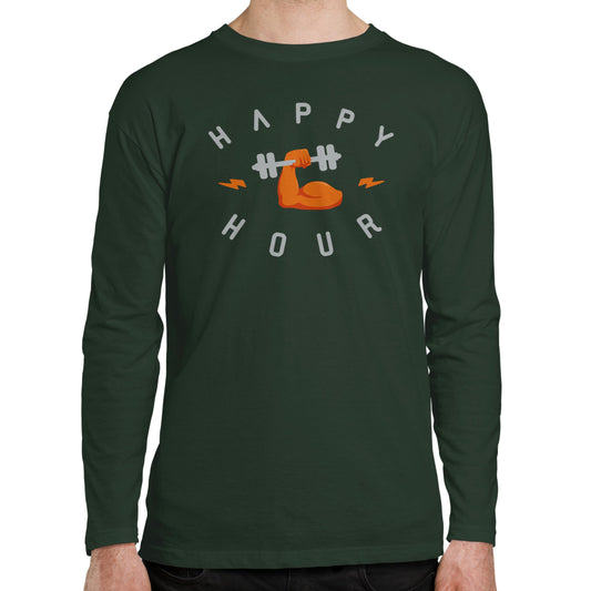 Happy Hour 'Workout' Long Sleeve T-shirt