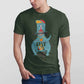 Stay Lit Men's T-shirt (Aqua)