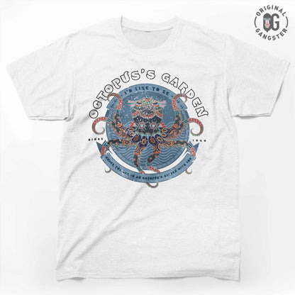 The Beatles 'Octopus's Garden' Unisex T-shirt (Black)