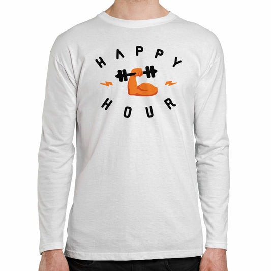 Happy Hour 'Workout' Long Sleeve T-shirt